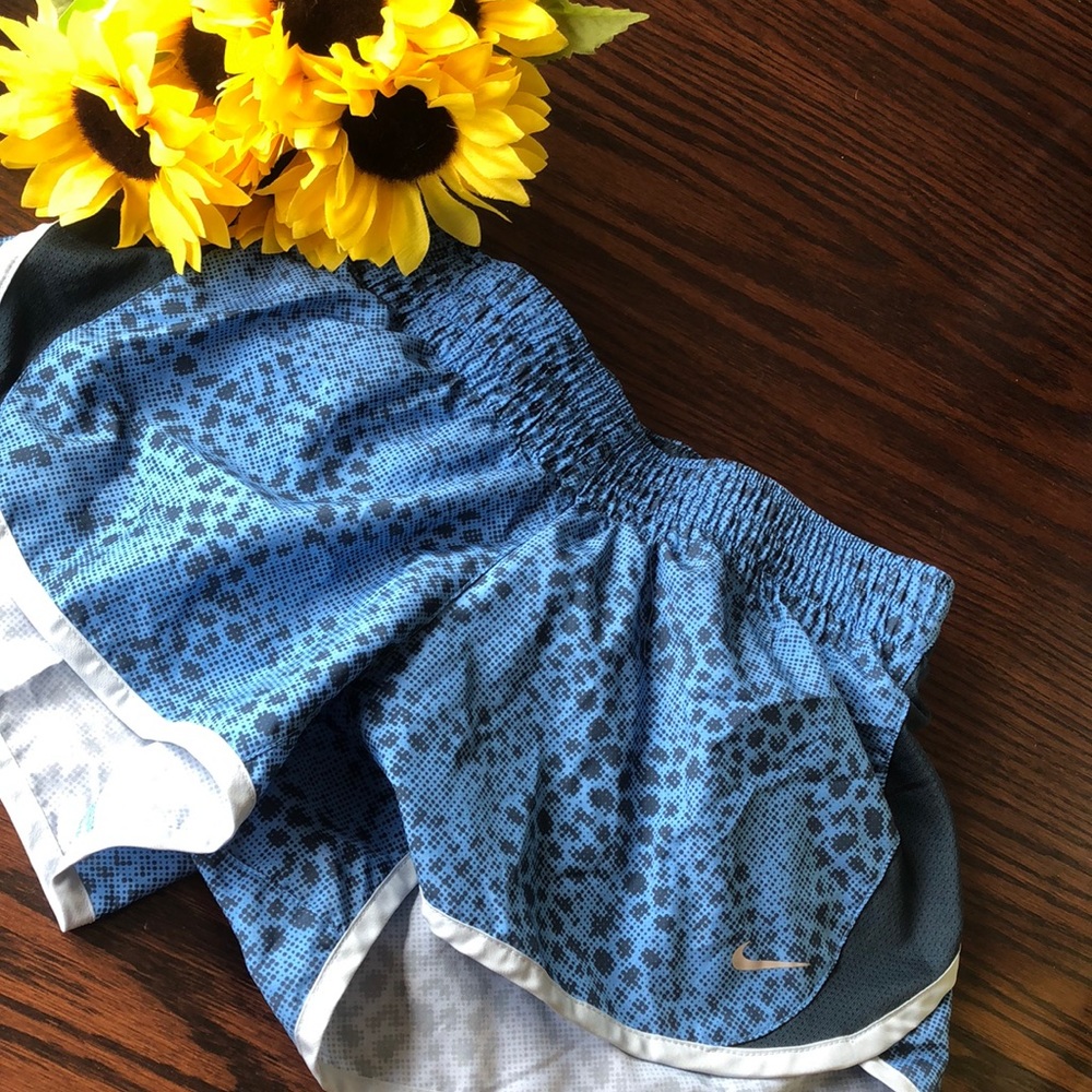 Nike running track shorts